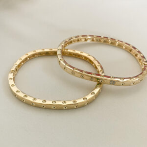 Bracelete Tifanny em banho de Ouro 18K