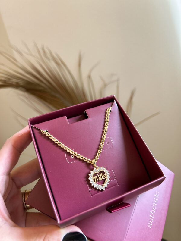 Colar Mãe em banho de Ouro 18K - Imagem 2
