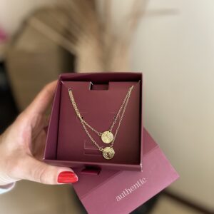 Escapulário São Bento em banho de Ouro 18K