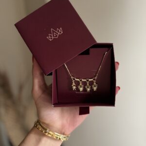 Personalizado de Filhos em banho de Ouro 18K