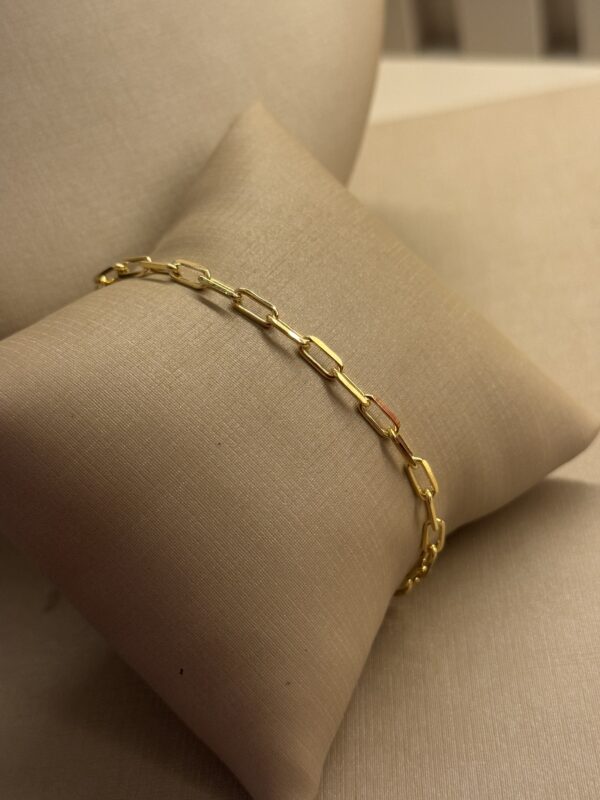 Pulseira Inspiração cartier em Banho de Ouro 18K
