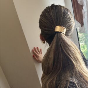 Amarrador de Cabelo Retangular com detalhes