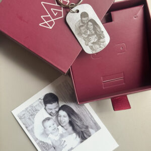 DIA DO CLIENTE- Caixa de Presente com Chaveiro+Polaroid