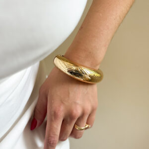 Bracelete Detalhes em banho de Ouro 18K