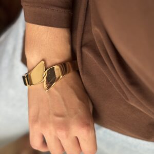 Bracelete Asas em banho de Ouro 18K