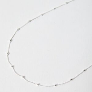 Colar Bolinhas em Prata 925
