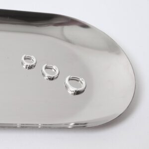 Trio de Argolas lisas em Prata 925