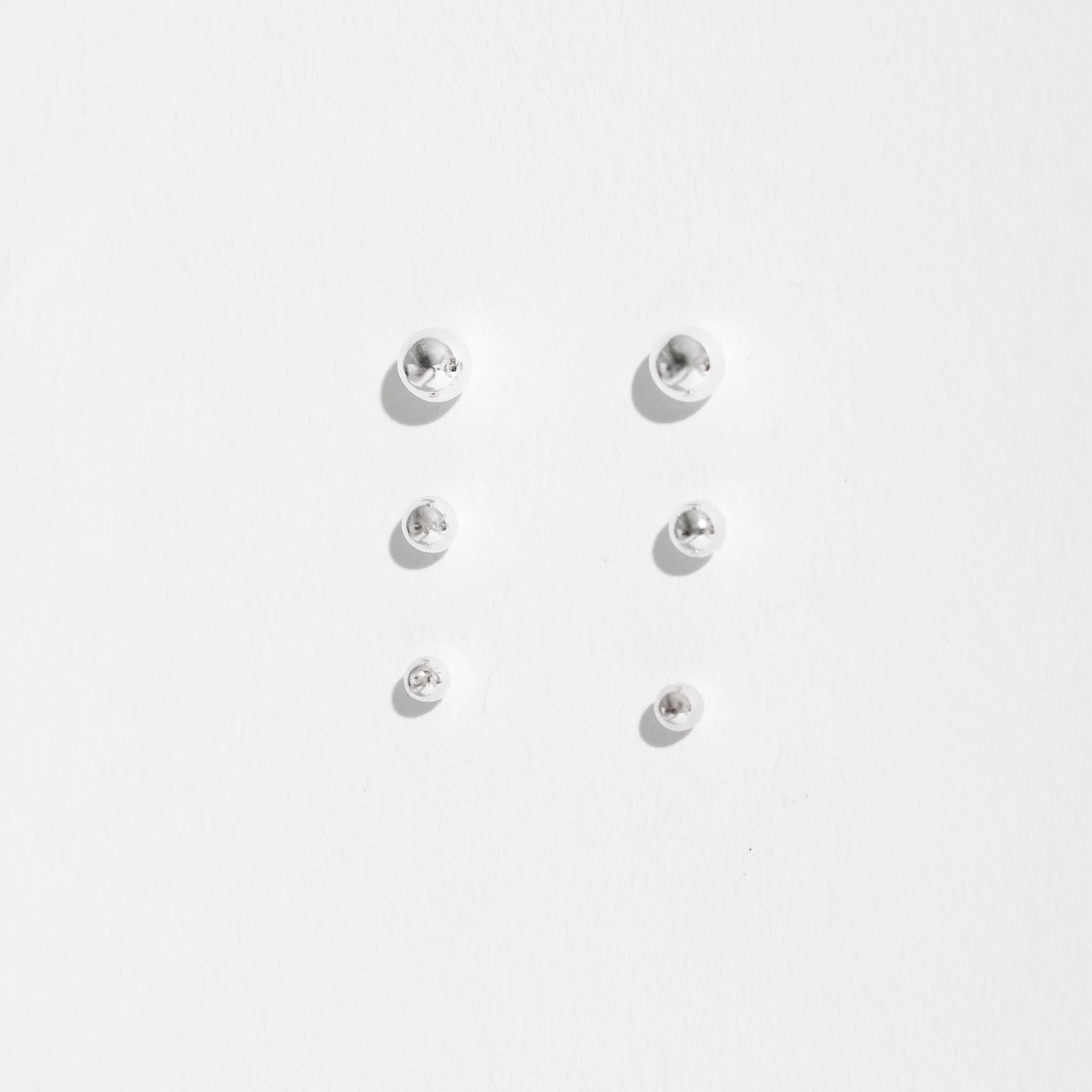 Trio de Bolas em Prata 925 - Imagem 2