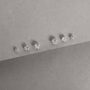 Trio Ponto de Luz em Prata 925